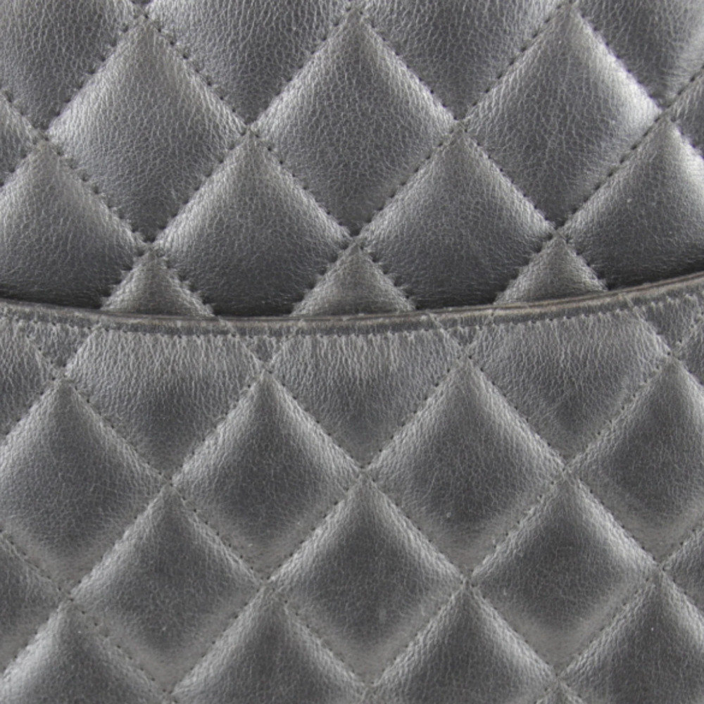 CHANEL Black Lambskin Leather Tote Bag - Picture 6 of 14